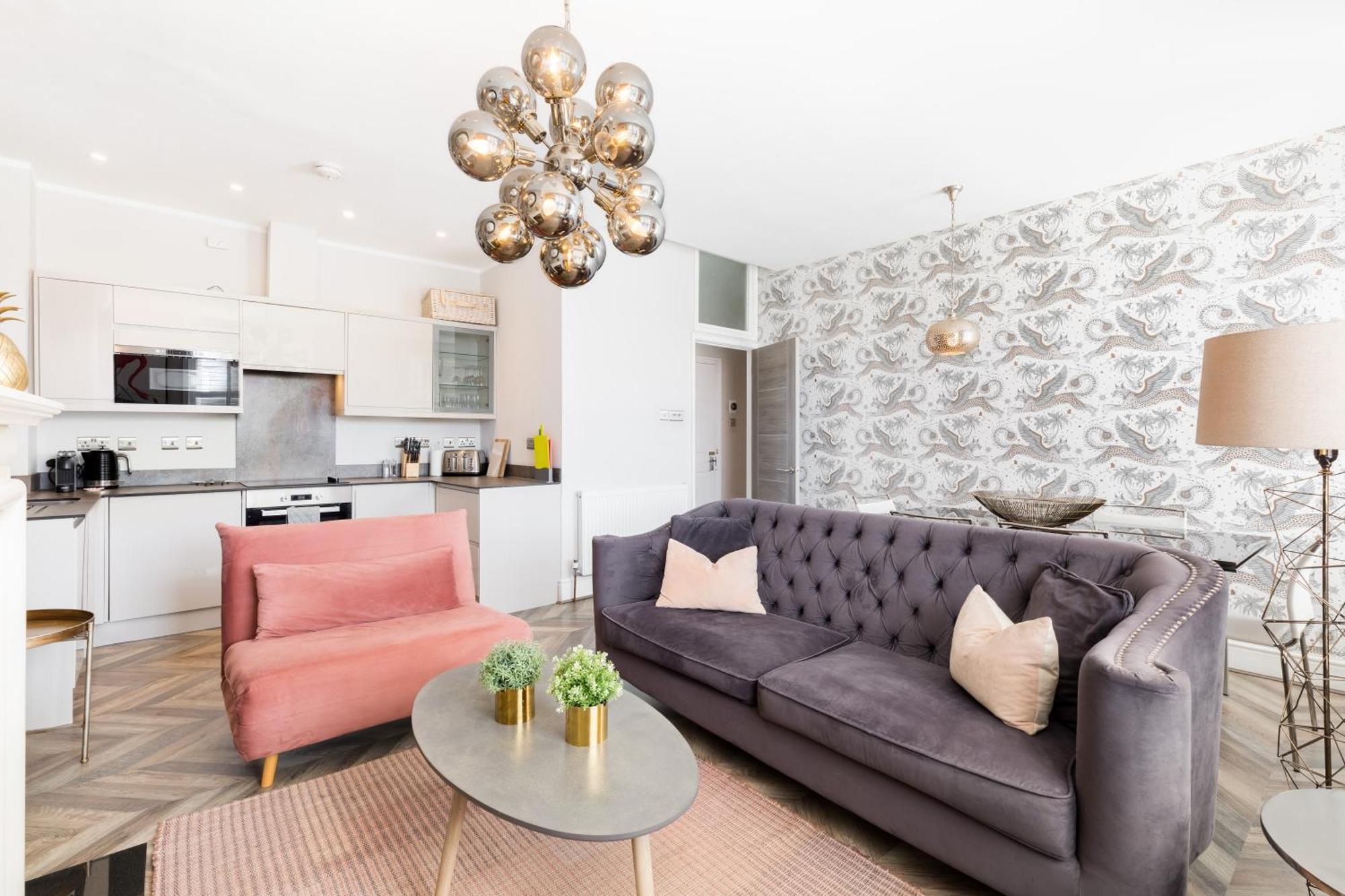 L-Spa Boutique Apartments Лемингтън Спа Стая снимка