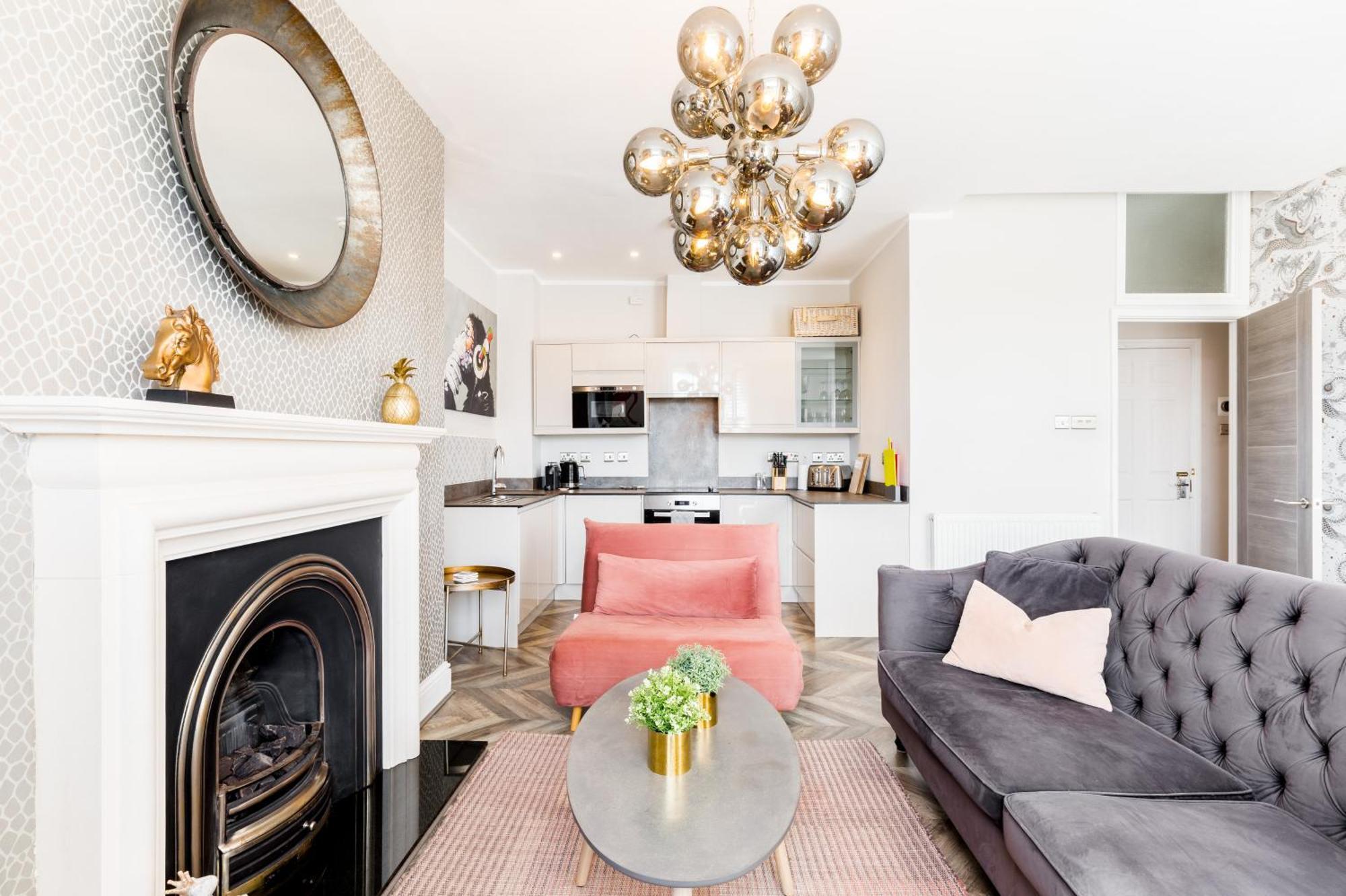 L-Spa Boutique Apartments Лемингтън Спа Стая снимка